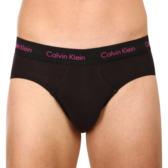 3PACK ανδρικό σλιπ Calvin Klein μαύρο (U2661G-CAQ)