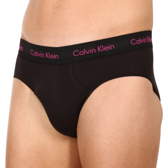 3PACK ανδρικό σλιπ Calvin Klein μαύρο (U2661G-CAQ)