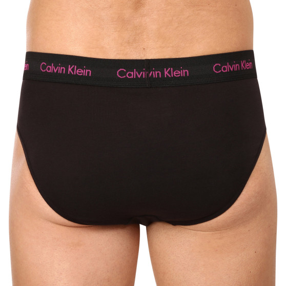 3PACK ανδρικό σλιπ Calvin Klein μαύρο (U2661G-CAQ)