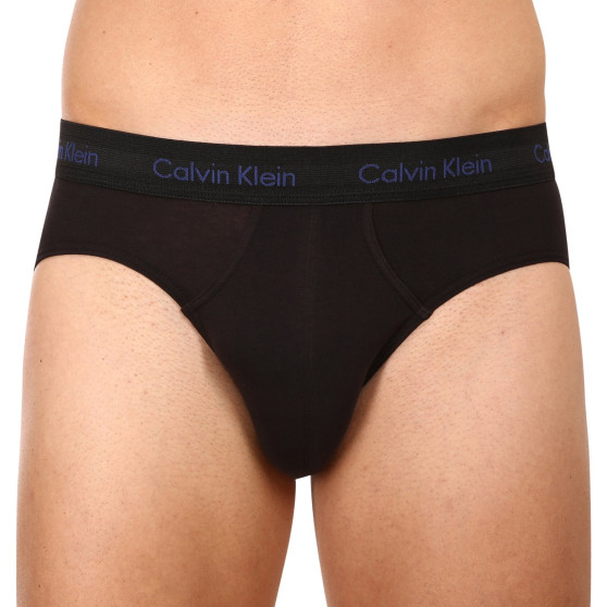 3PACK ανδρικό σλιπ Calvin Klein μαύρο (U2661G-CAQ)