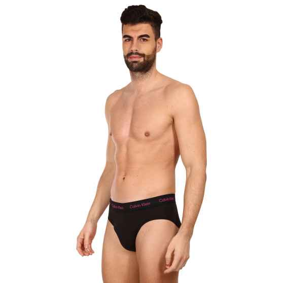 3PACK ανδρικό σλιπ Calvin Klein μαύρο (U2661G-CAQ)