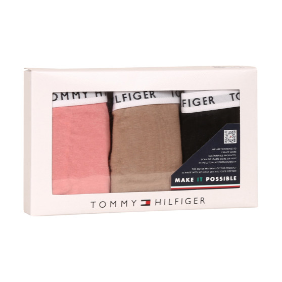 3PACK γυναικείο εσώρουχο Tommy Hilfiger πολύχρωμο (UW0UW02828 0R1)