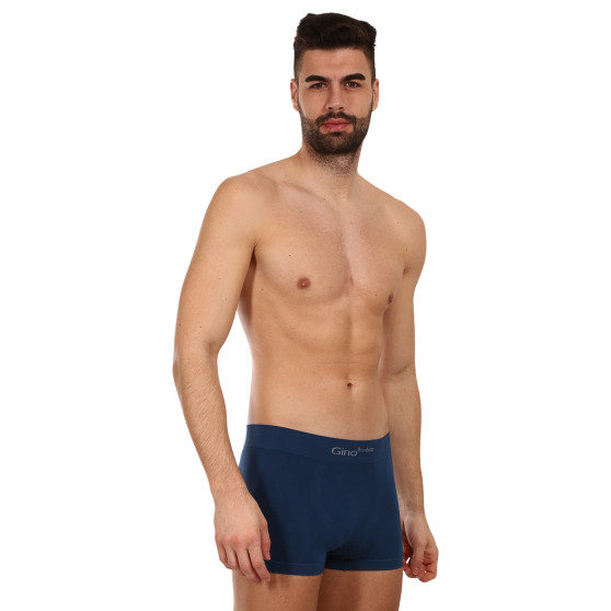 Ανδρικά σορτς μποξεράκια Gino seamless bamboo petrol (53004)