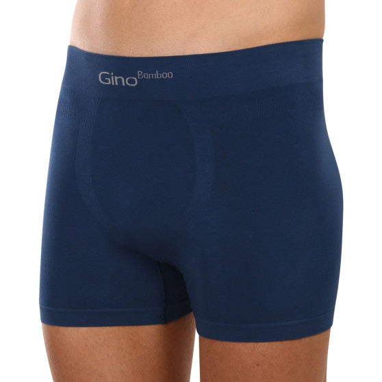 Ανδρικά σορτς μποξεράκια Gino seamless bamboo petrol (54004)