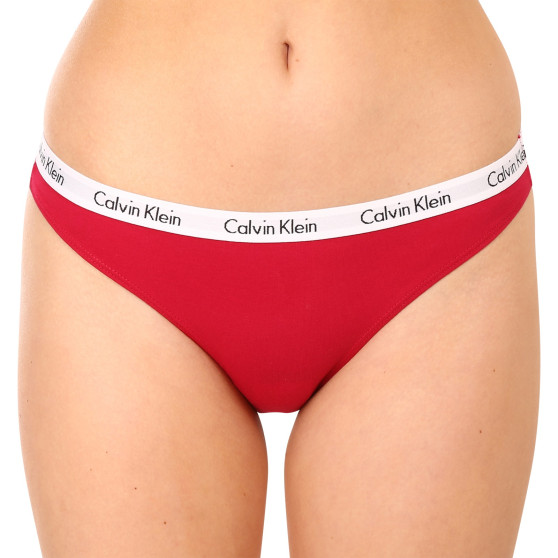 5PACK γυναικείο εσώρουχο Calvin Klein πολύχρωμο (QD3586E-BNG)