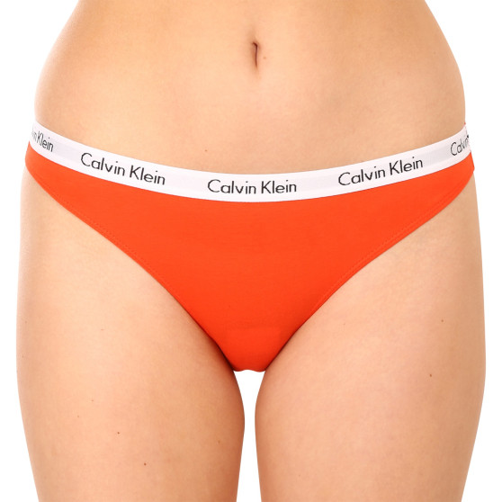 5PACK γυναικείο εσώρουχο Calvin Klein πολύχρωμο (QD3586E-BNG)