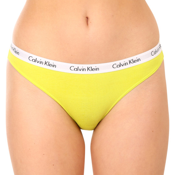 5PACK γυναικείο εσώρουχο Calvin Klein πολύχρωμο (QD3586E-BNG)