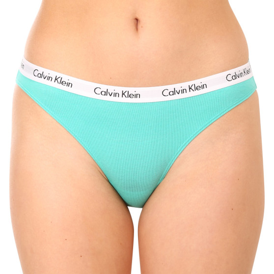 5PACK γυναικείο εσώρουχο Calvin Klein πολύχρωμο (QD3586E-BNG)