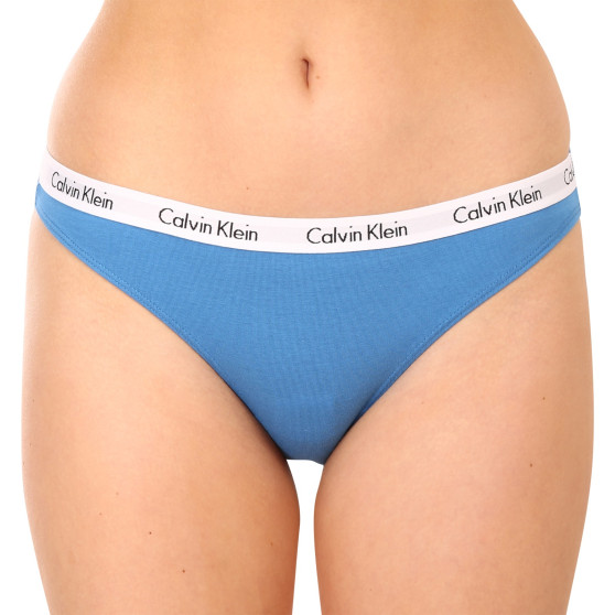 5PACK γυναικείο εσώρουχο Calvin Klein πολύχρωμο (QD3586E-BNG)