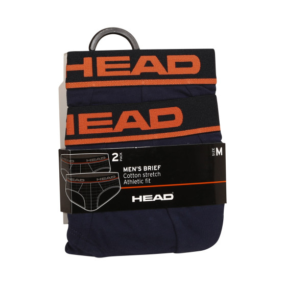 2PACK Ανδρικό σλιπ HEAD σκούρο μπλε (100001753 003)