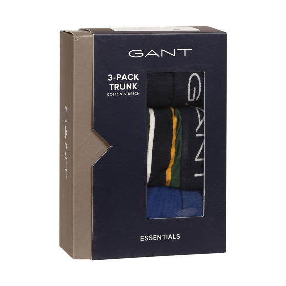 3PACK ανδρικό σορτς μποξεράκι Gant πολύχρωμο (902243013-433)