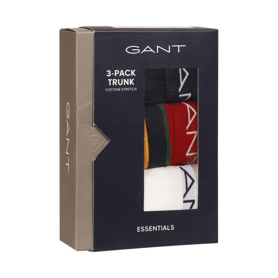 3PACK ανδρικό σορτς μποξεράκι Gant πολύχρωμο (902243013-630)