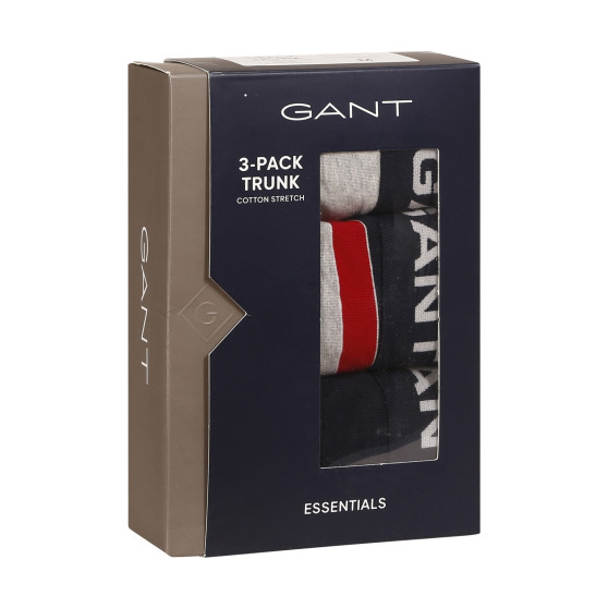 3PACK ανδρικό σορτς μποξεράκι Gant πολύχρωμο (902313073-94)