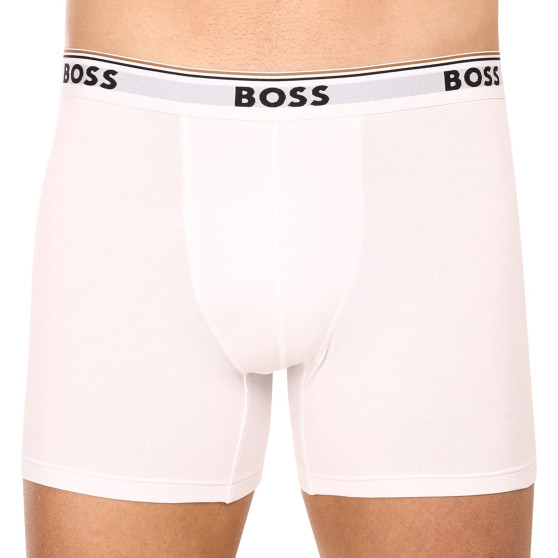 3PACK ανδρικό σορτς μποξεράκι BOSS πολύχρωμο (50475282 999)