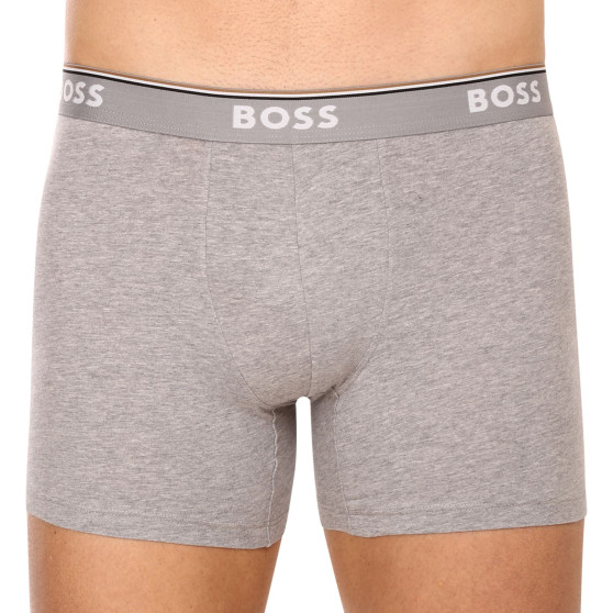 3PACK ανδρικό σορτς μποξεράκι BOSS πολύχρωμο (50475282 999)