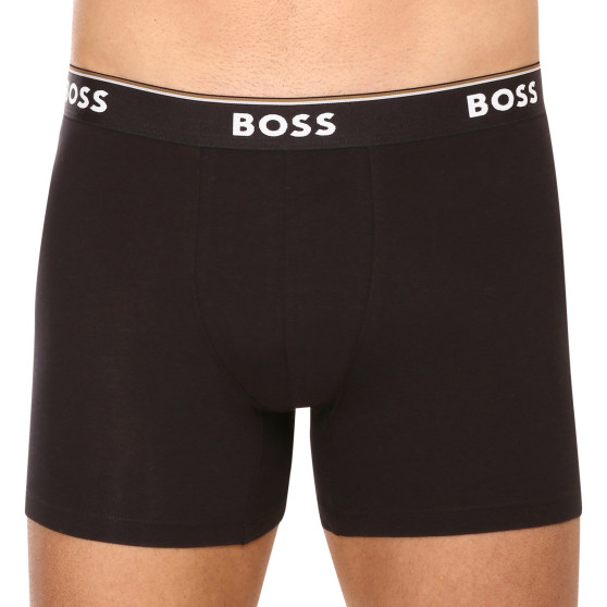 3PACK ανδρικό σορτς μποξεράκι BOSS πολύχρωμο (50475282 999)