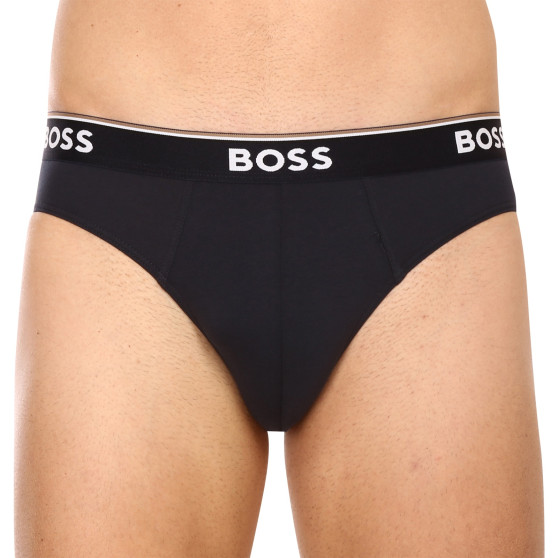 3PACK ανδρικό σλιπ BOSS πολύχρωμο (50475273 487)