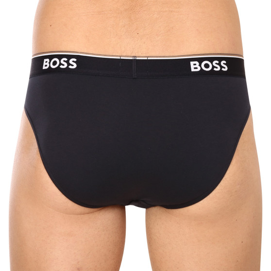 3PACK ανδρικό σλιπ BOSS πολύχρωμο (50475273 487)