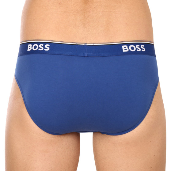 3PACK ανδρικό σλιπ BOSS πολύχρωμο (50475273 962)