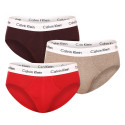 3PACK ανδρικό σλιπ Calvin Klein πολύχρωμο (U2661G-CAK)