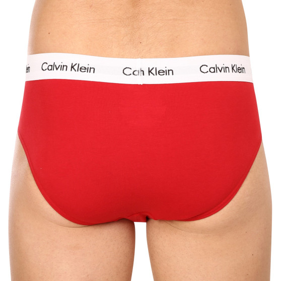 3PACK ανδρικό σλιπ Calvin Klein πολύχρωμο (U2661G-CAK)