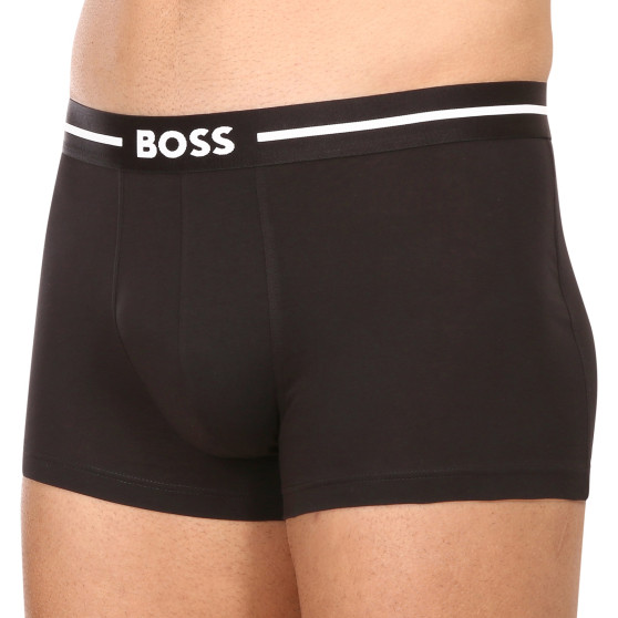 3PACK ανδρικό σορτς μποξεράκι BOSS μαύρο (50473916 001)