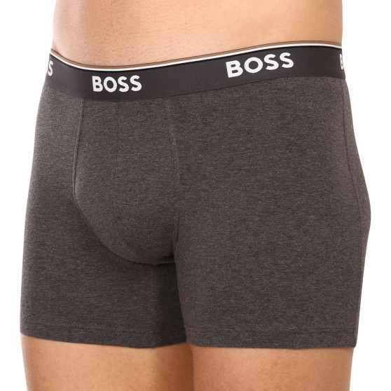 3PACK ανδρικό σορτς μποξεράκι BOSS πολύχρωμο (50475282 061)