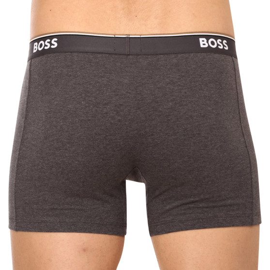 3PACK ανδρικό σορτς μποξεράκι BOSS πολύχρωμο (50475282 061)