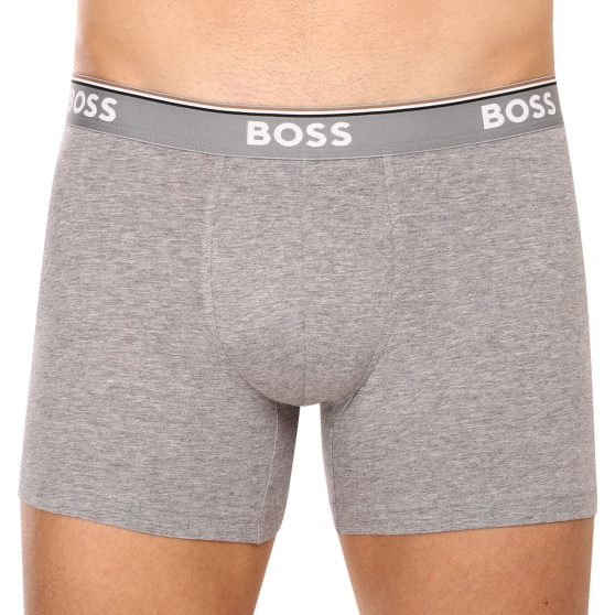 3PACK ανδρικό σορτς μποξεράκι BOSS πολύχρωμο (50475282 061)