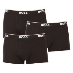 3PACK ανδρικό σορτς μποξεράκι BOSS μαύρο (50475274 001)