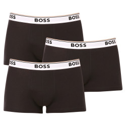 3PACK ανδρικό σορτς μποξεράκι BOSS μαύρο (50475274 994)