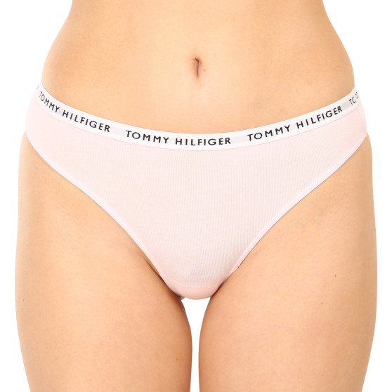 3PACK γυναικείο στρινγκ Tommy Hilfiger πολύχρωμο (UW0UW04558 0Y3)