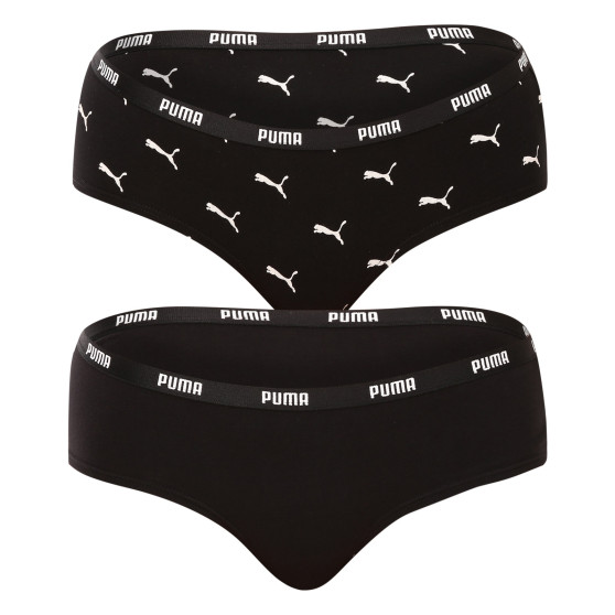 2PACK γυναικεία εσώρουχα Puma μαύρο (701221345 001)