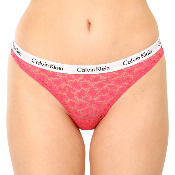 3PACK γυναικείο εσώρουχο Calvin Klein πολύχρωμο (QD3926E-BP3)