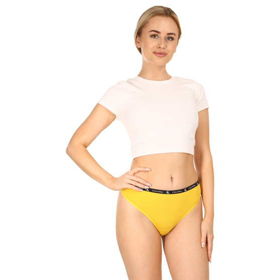 2PACK γυναικείο στρινγκ Calvin Klein πολύχρωμο (QD3990E-BNR)