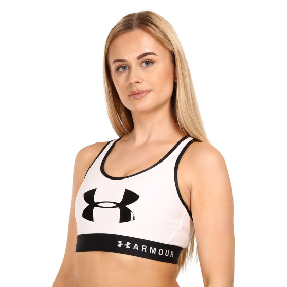 Γυναικείο σουτιέν Under Armour λευκό (1344333 100)