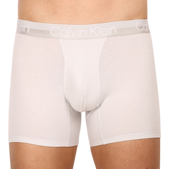 3PACK ανδρικό σορτς μποξεράκι Calvin Klein πολύχρωμο (NB2971A-CBC)