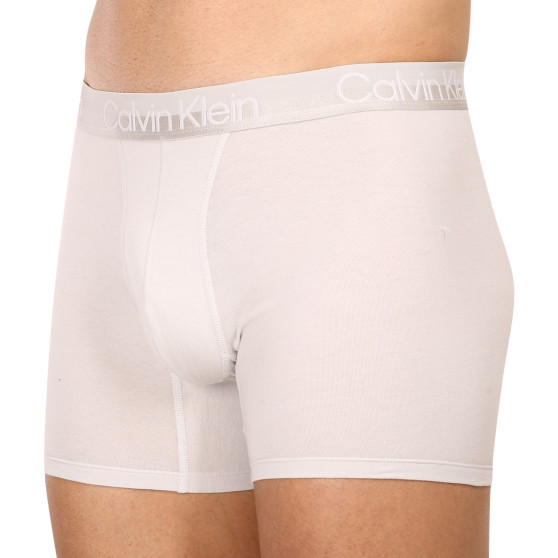 3PACK ανδρικό σορτς μποξεράκι Calvin Klein πολύχρωμο (NB2971A-CBC)