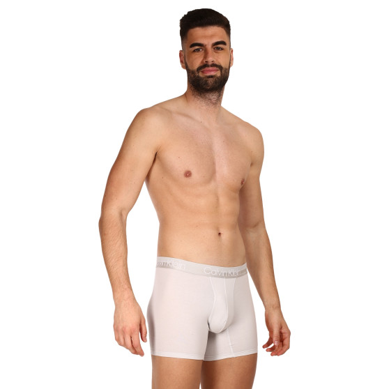 3PACK ανδρικό σορτς μποξεράκι Calvin Klein πολύχρωμο (NB2971A-CBC)