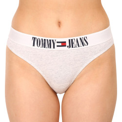 Γυναικείο στρινγκ Tommy Hilfiger γκρι (UW0UW04209 PJ4)