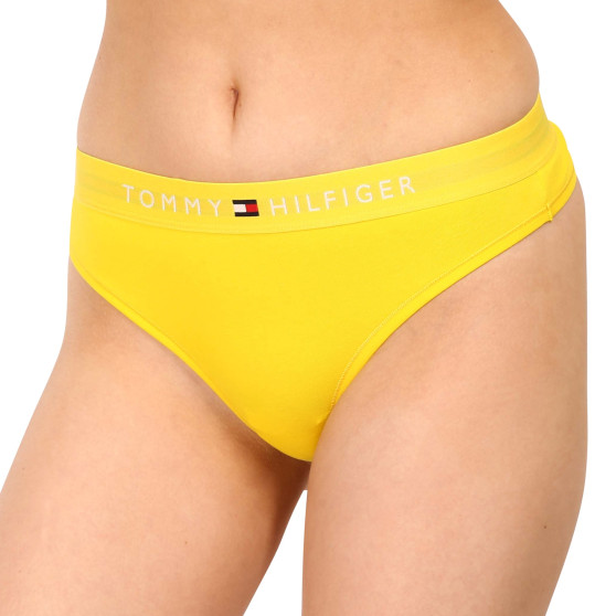 Γυναικείο στρινγκ Tommy Hilfiger κίτρινο (UW0UW04146 ZGS)