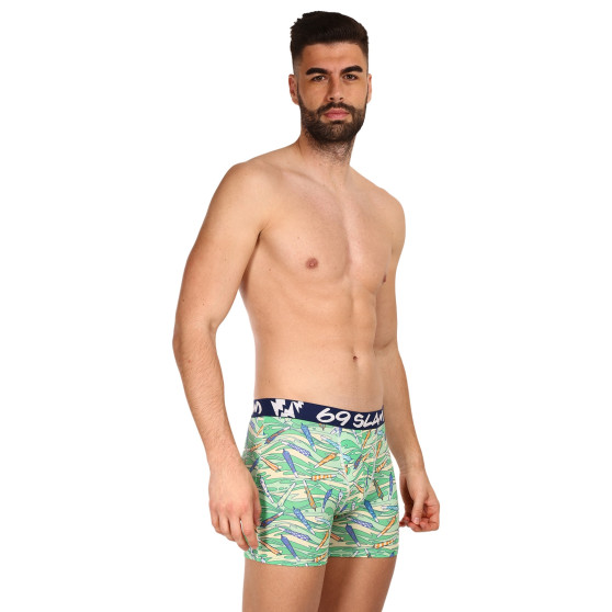 Ανδρικά σορτς μποξεράκια 69SLAM fit bamboo vegan 420 colton (MPBVGN-BB)