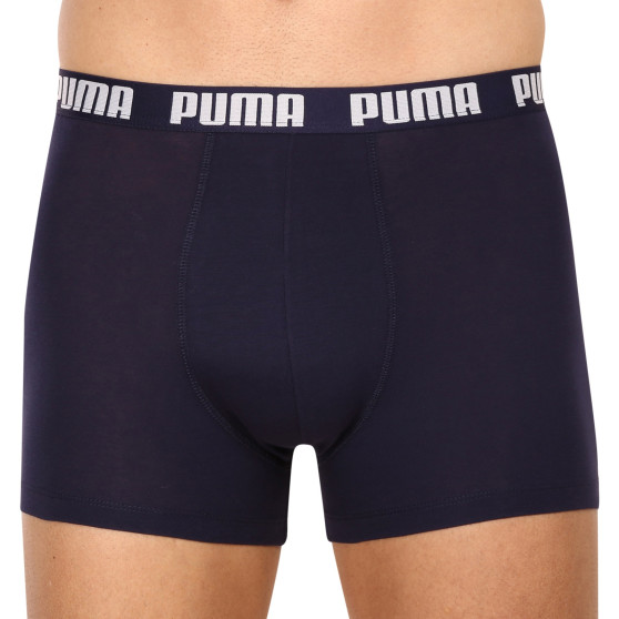 3PACK ανδρικό σορτσάκι μποξεράκι Puma μπλε (701206546 002)