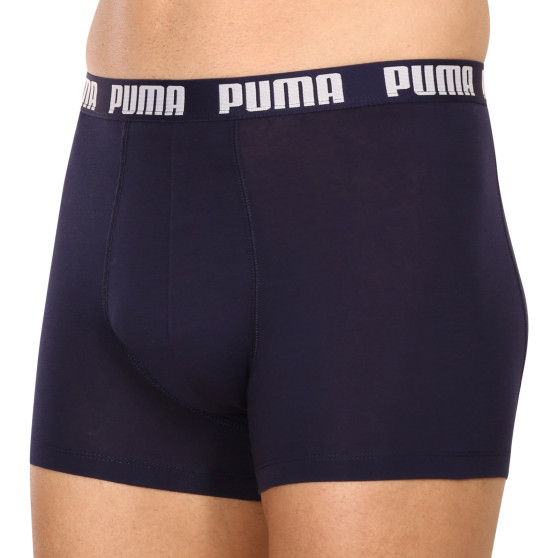 3PACK ανδρικό σορτσάκι μποξεράκι Puma μπλε (701206546 002)