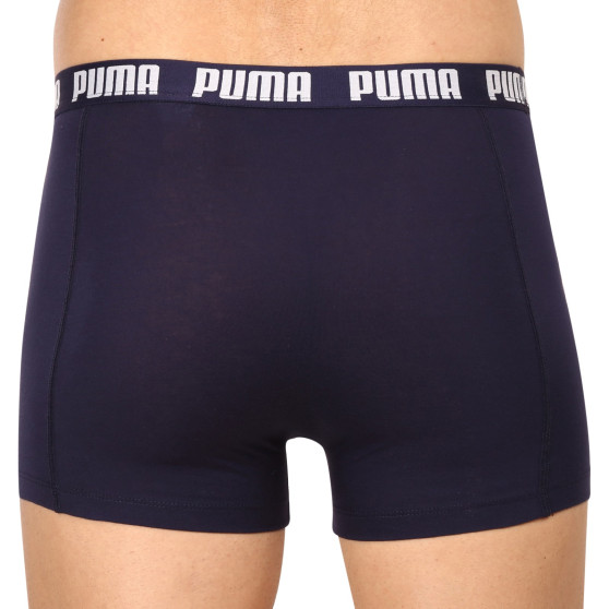 3PACK ανδρικό σορτσάκι μποξεράκι Puma μπλε (701206546 002)