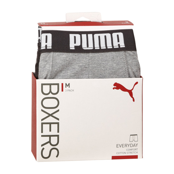 3PACK ανδρικό σορτς μποξεράκι Puma πολύχρωμο (701206546 004)