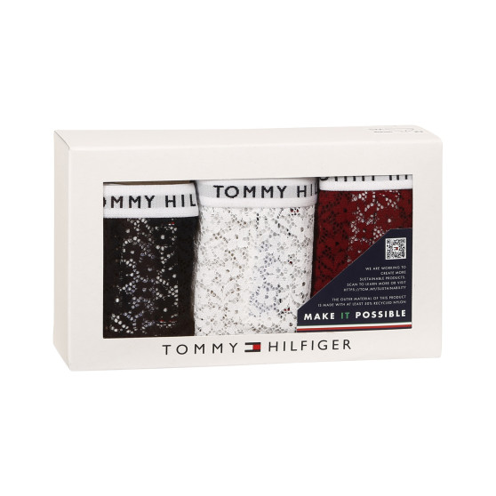 3PACK γυναικείο εσώρουχο Tommy Hilfiger πολύχρωμο (UW0UW04513 0WE)