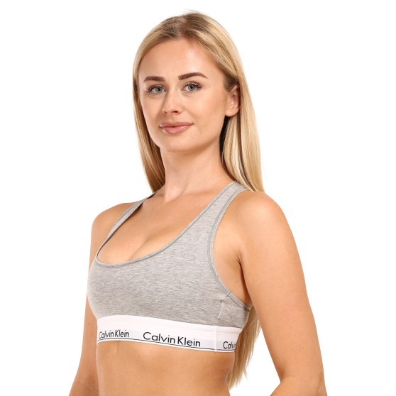 Γυναικείο σουτιέν Calvin Klein γκρι (F3785E-020)