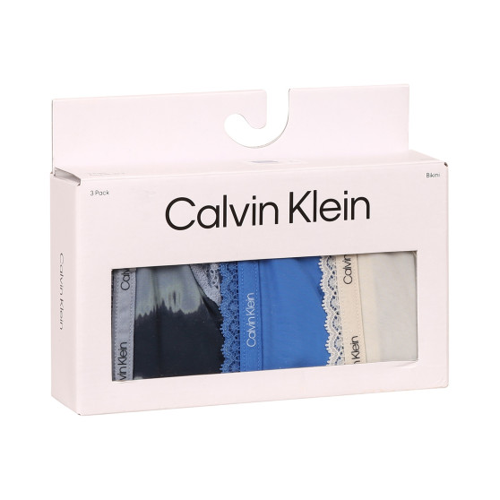 3PACK γυναικείο εσώρουχο Calvin Klein πολύχρωμο (QD3804E-BOX)