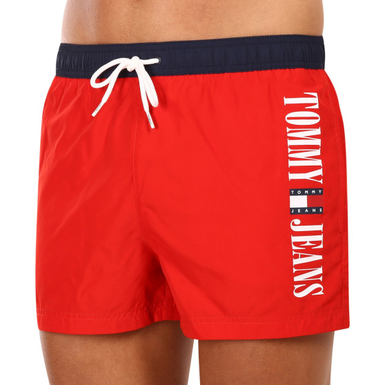 Ανδρικά μαγιό Tommy Hilfiger κόκκινο (UM0UM02755 XNL)